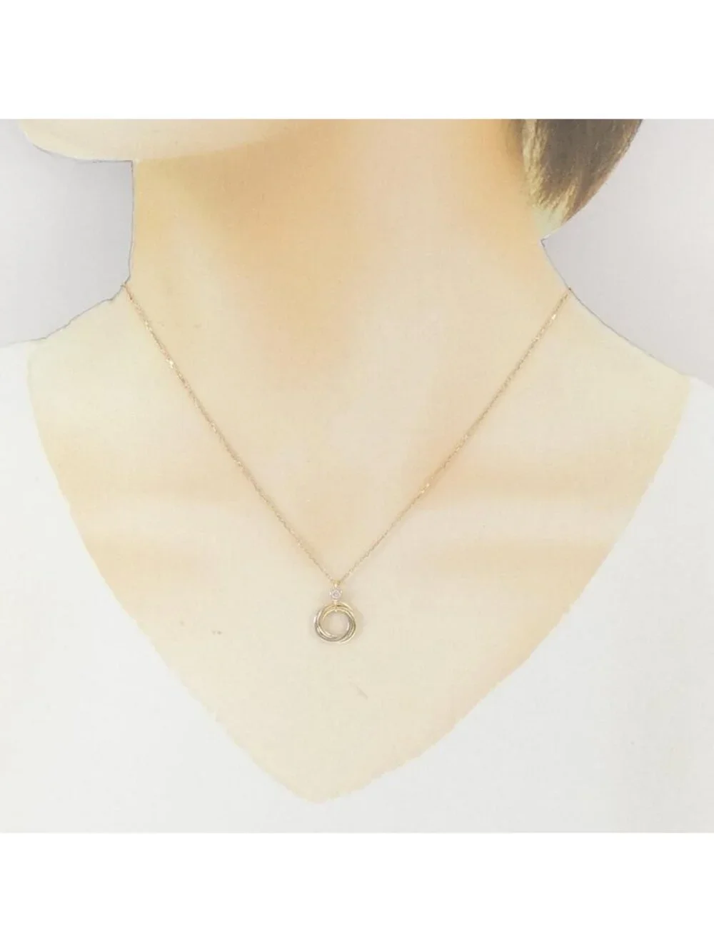 Cartier Trinity Necklace Pink